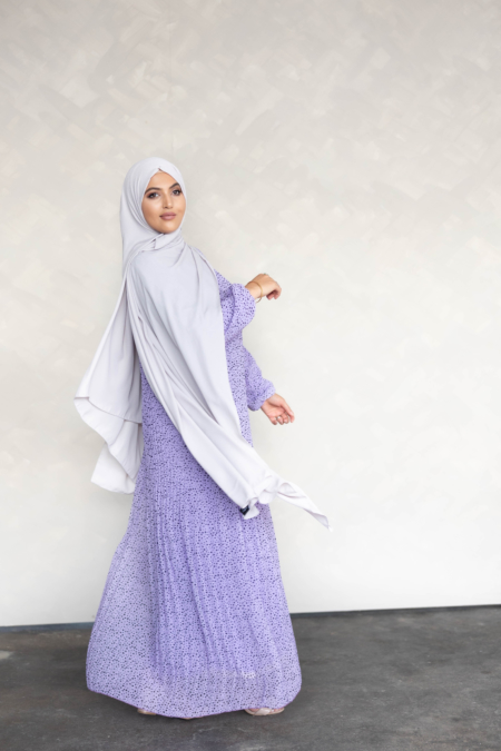 Premium Hijab Light Grey